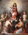Madonna in Ruhm und Heiligen Renaissance Manierismus Andrea del Sarto
